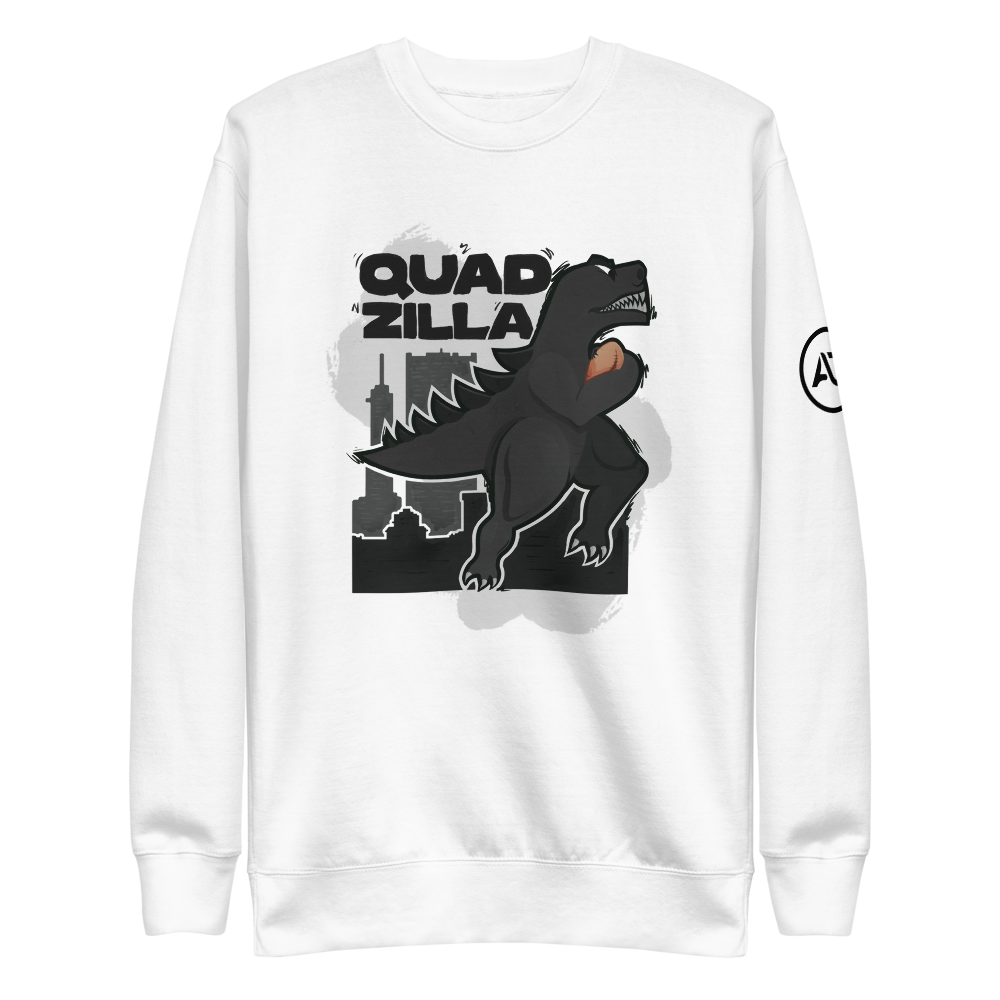 AJ Dillon "Quadzilla" Crewneck White