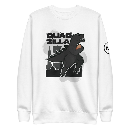 AJ Dillon "Quadzilla" Crewneck White