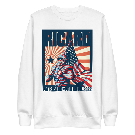 Patrick Ricard "Pro Bowl" Sweatshirt White