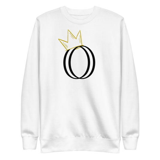 Ovie Oghoufo "Signature" Fleece Pullover White