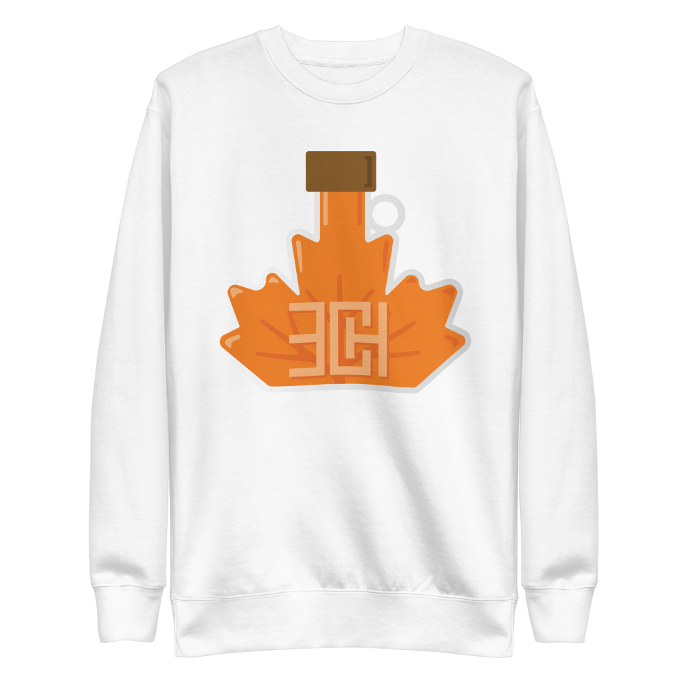 Chuba Hubbard "Maple Syrup" Sweatshirt White