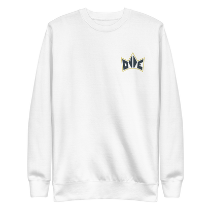 Ovie Oghoufo "Crown" Pullover White
