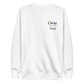 Ovie Oghoufo "Definition" Pullover White