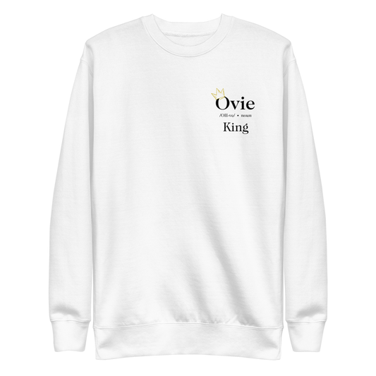 Ovie Oghoufo "Definition" Pullover White