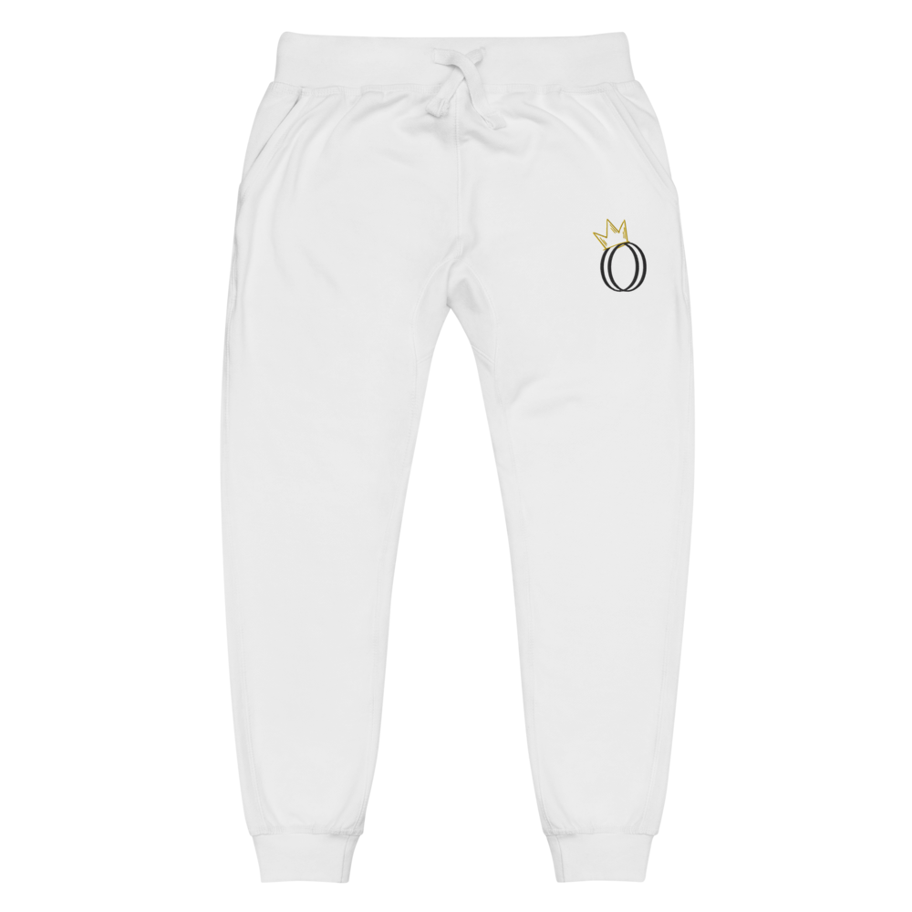 Ovie Oghoufo "Signature" Fleece Sweatpants White
