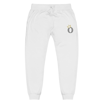 Ovie Oghoufo "Signature" Fleece Sweatpants White