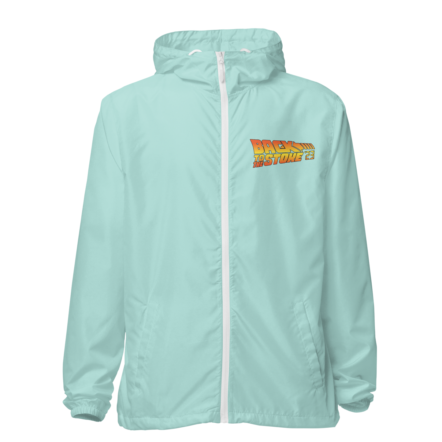 Casey Willax "Back to the Stoke" Illustration Windbreaker