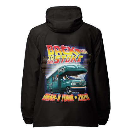 Casey Willax "Back to the Stoke" Movie Poster Windbreaker
