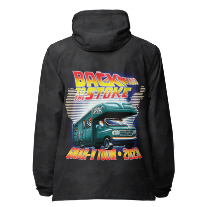 Casey Willax "Back to the Stoke" Movie Poster Windbreaker