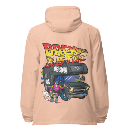 Casey Willax "Back to the Stoke" Illustration Windbreaker