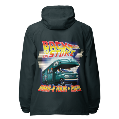 Casey Willax "Back to the Stoke" Movie Poster Windbreaker