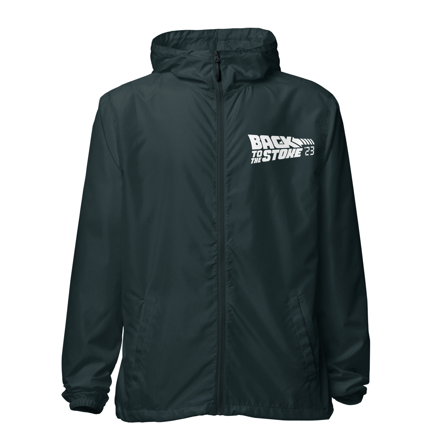 Casey Willax "Back to the Stoke" Movie Poster Windbreaker