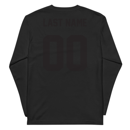 Athlete Name "Varsity" Unisex Long Sleeve T-Shirt | Printstar 00102-CVL