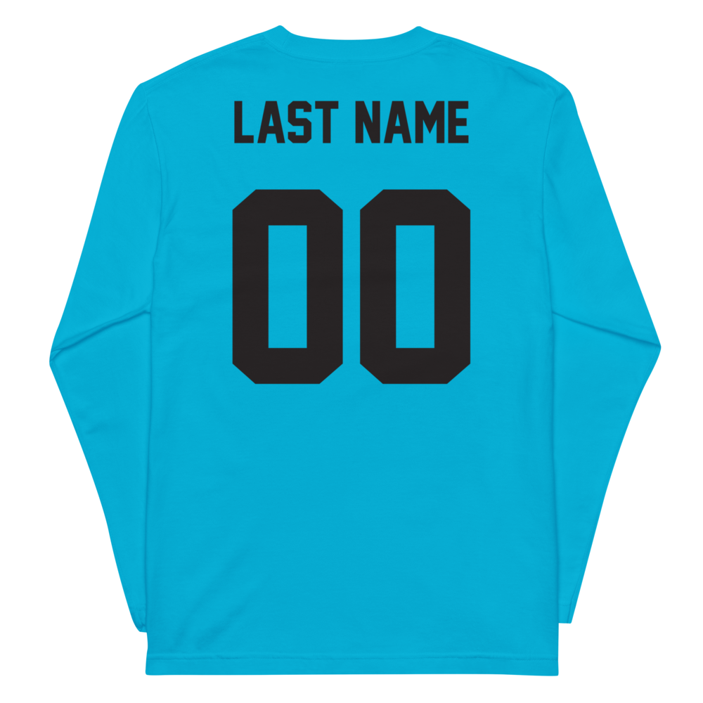 Athlete Name "Varsity" Unisex Long Sleeve T-Shirt | Printstar 00102-CVL
