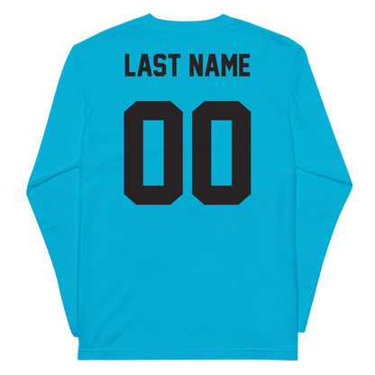 Athlete Name "Varsity" Unisex Long Sleeve T-Shirt | Printstar 00102-CVL