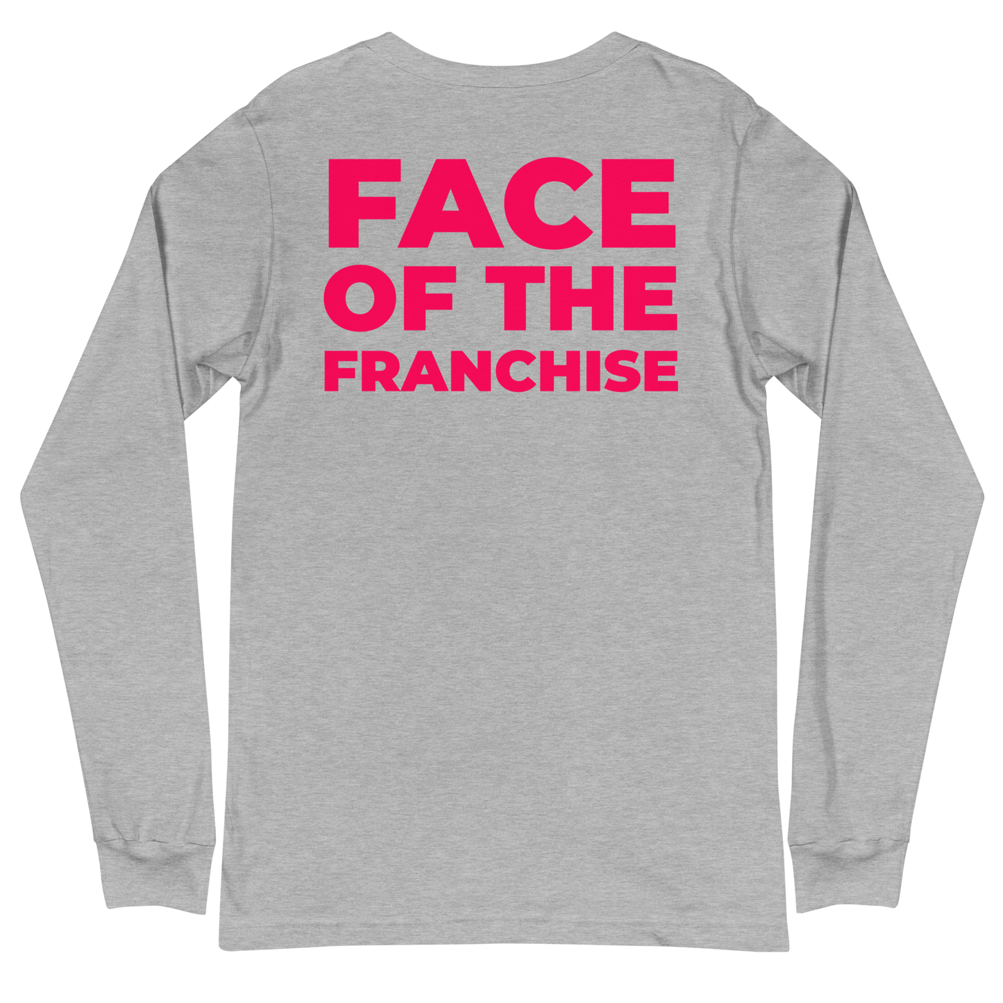 Isaiah McKenzie "Face of the Franchise" Front and Back Long Sleeve Shirt