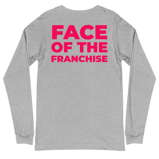 Isaiah McKenzie "Face of the Franchise" Front and Back Long Sleeve Shirt