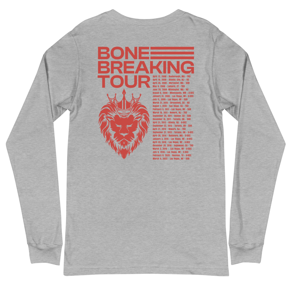 Jon Jones "Bone Breaking Tour" Long Sleeve