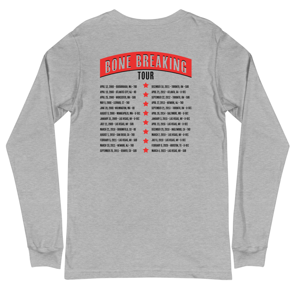 Jon Jones "Bone Breaking Tour" Long Sleeve