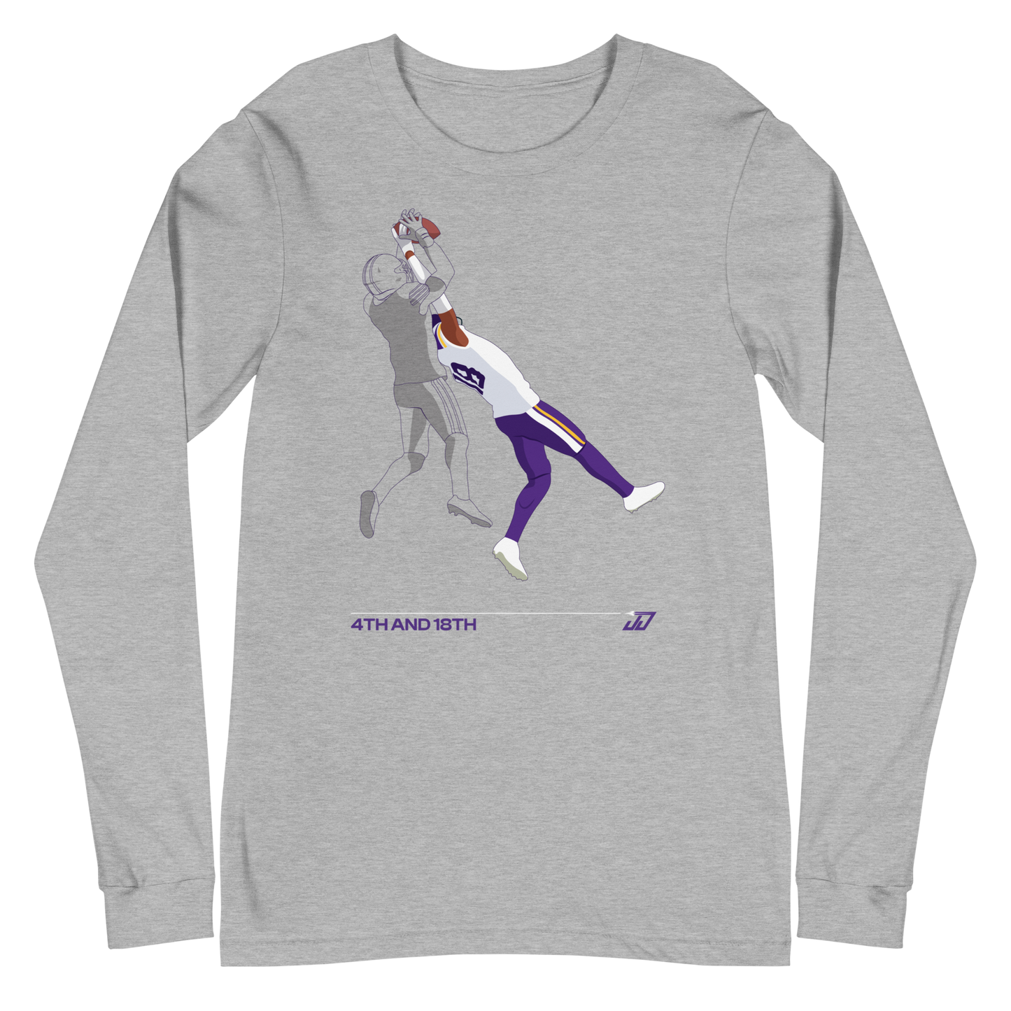 Justin Jefferson "4th & 18" Long Sleeve
