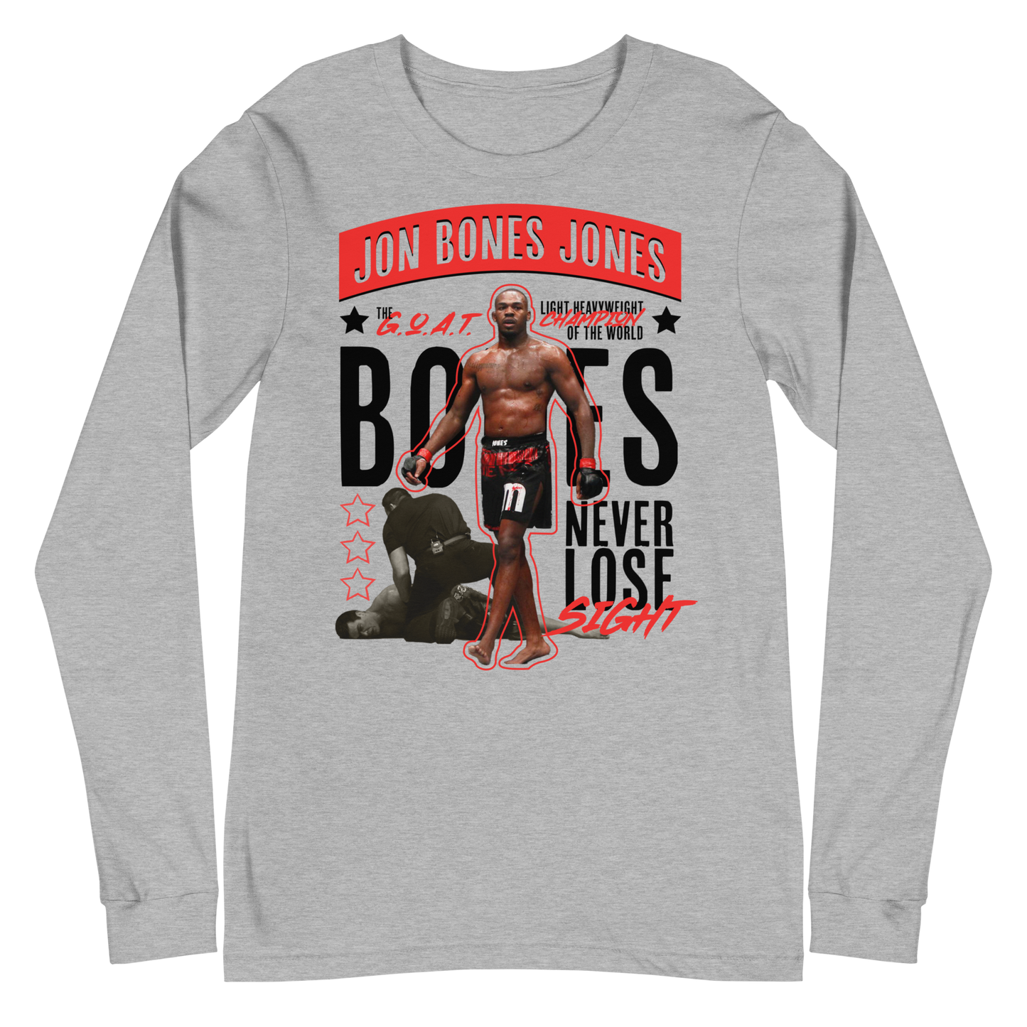 Jon Jones "GOAT" Long Sleeve