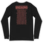 Jon Jones "Bone Breaking Tour" Long Sleeve