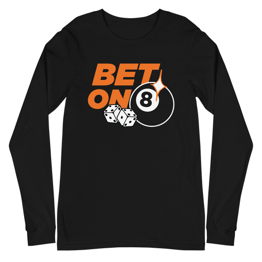 Xavier Worthy "Bet on 8" Long Sleeve Shirt