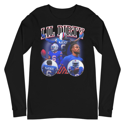 Isaiah McKenzie "Lil Dirty" Logo Long Sleeve Shirt