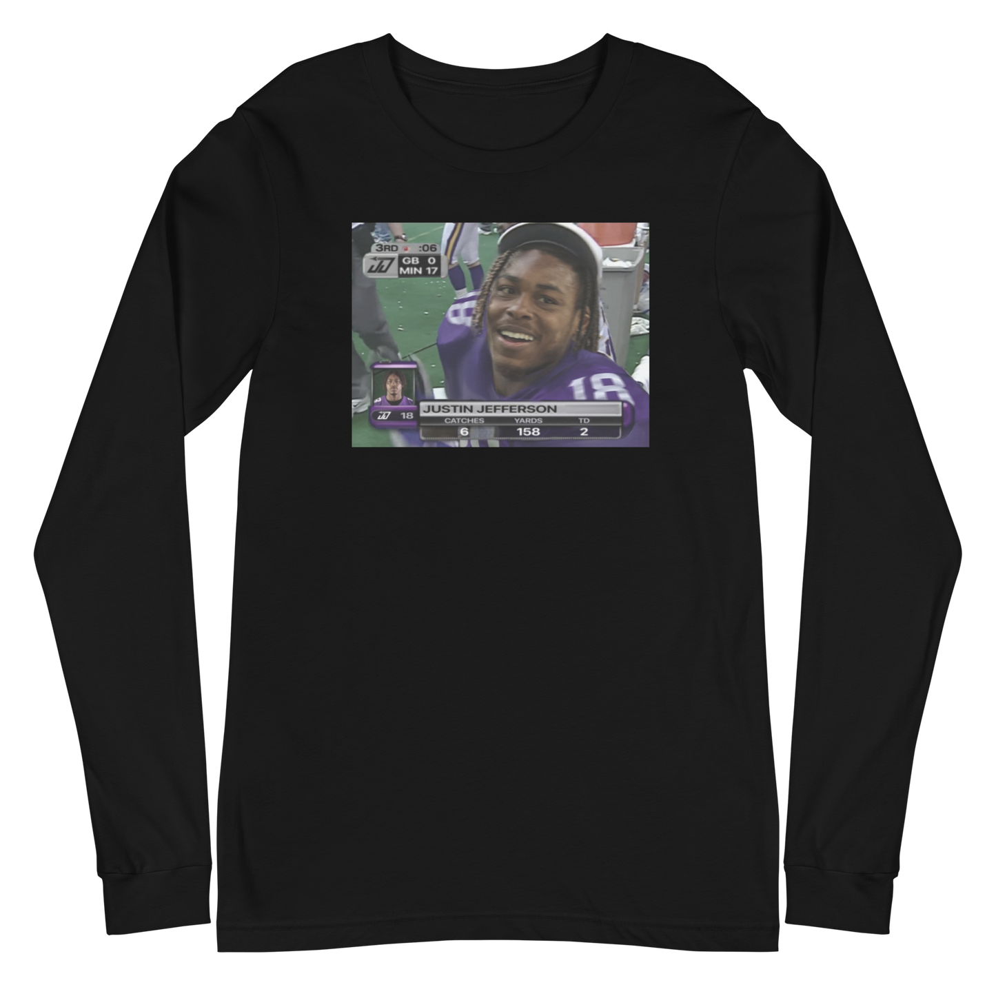 Justin Jefferson "Throwback" Long Sleeve