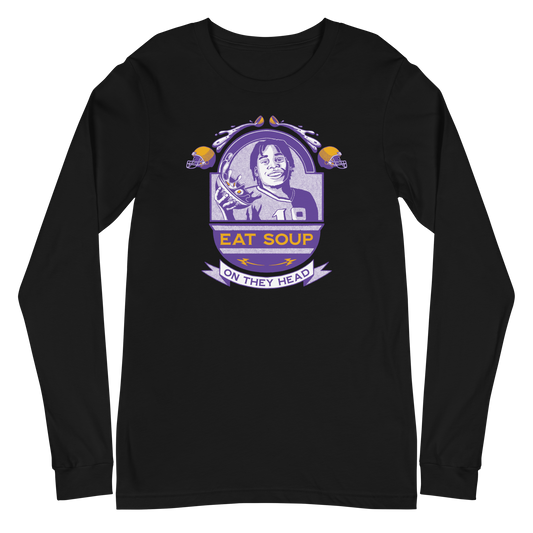 Justin Jefferson "Eat Soup" Long Sleeve