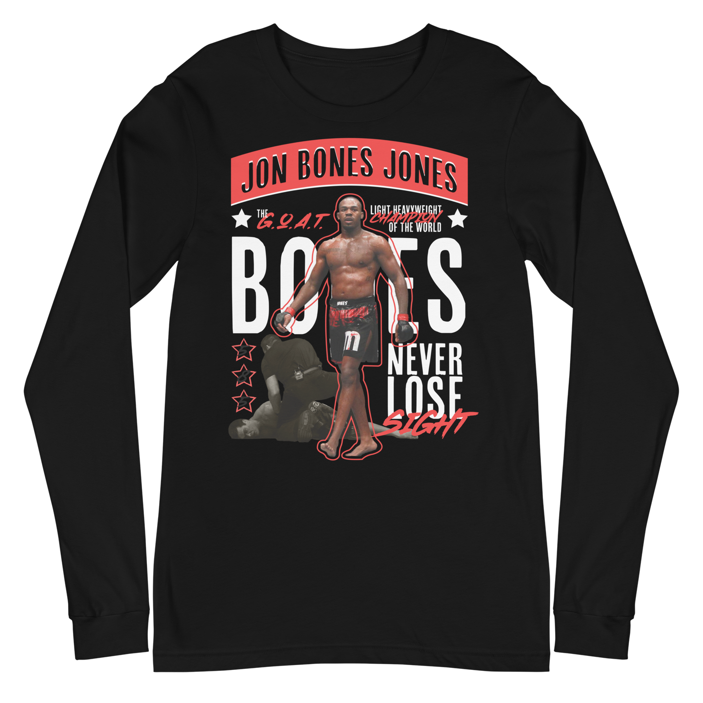 Jon Jones "GOAT" Long Sleeve