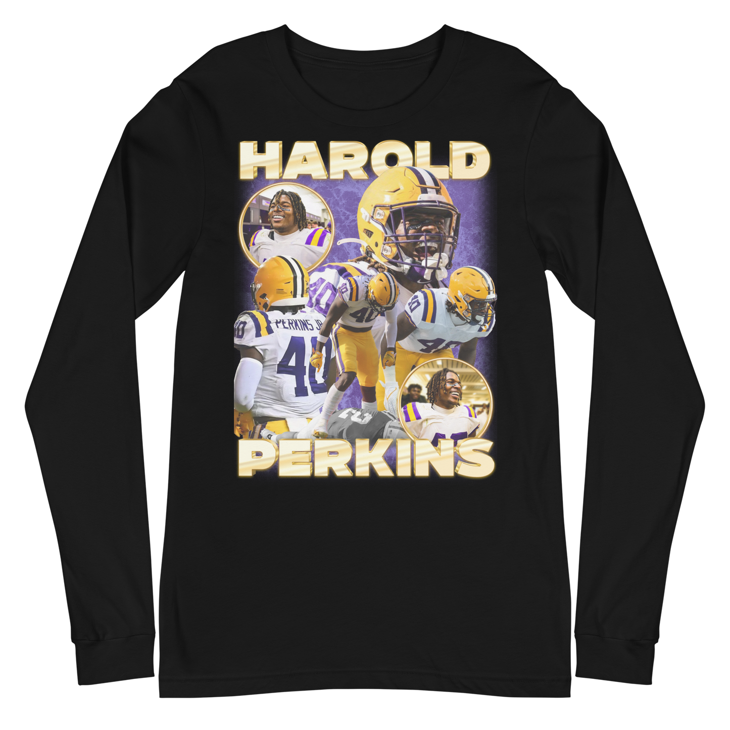 Harold Perkins "Collage" Long Sleeve