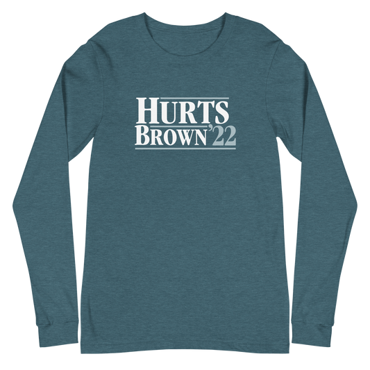 Jalen Hurts "Hurts/Brown '22" LS Shirt