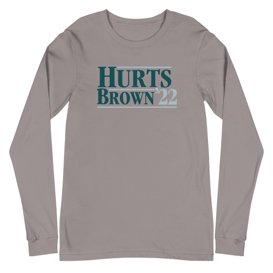 Jalen Hurts "Hurts/Brown '22" LS Shirt