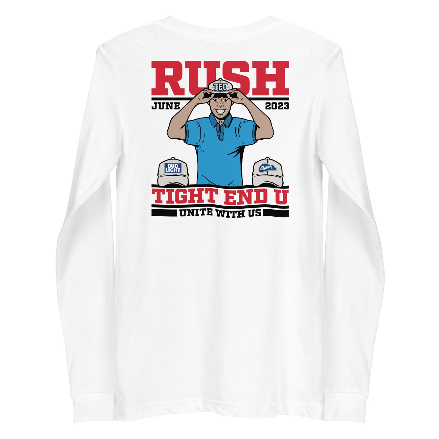 Tight End University "Rush TEU" Long Sleeve