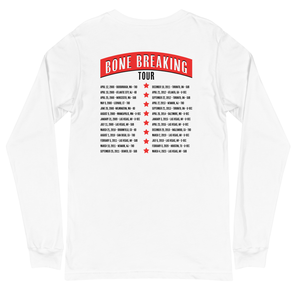 Jon Jones "Bone Breaking Tour" Long Sleeve