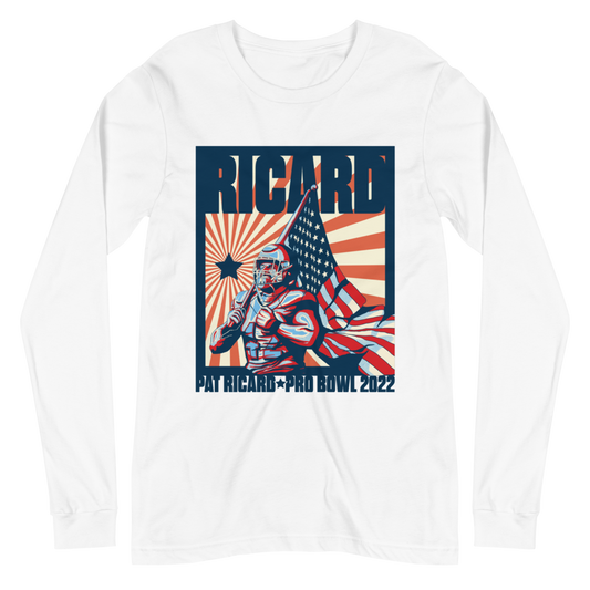Patrick Ricard "Pro Bowl' Long Sleeve White