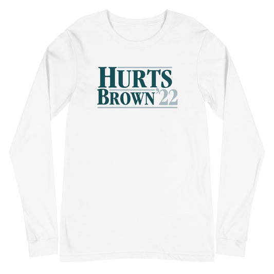 Jalen Hurts "Hurts/Brown '22" LS Shirt