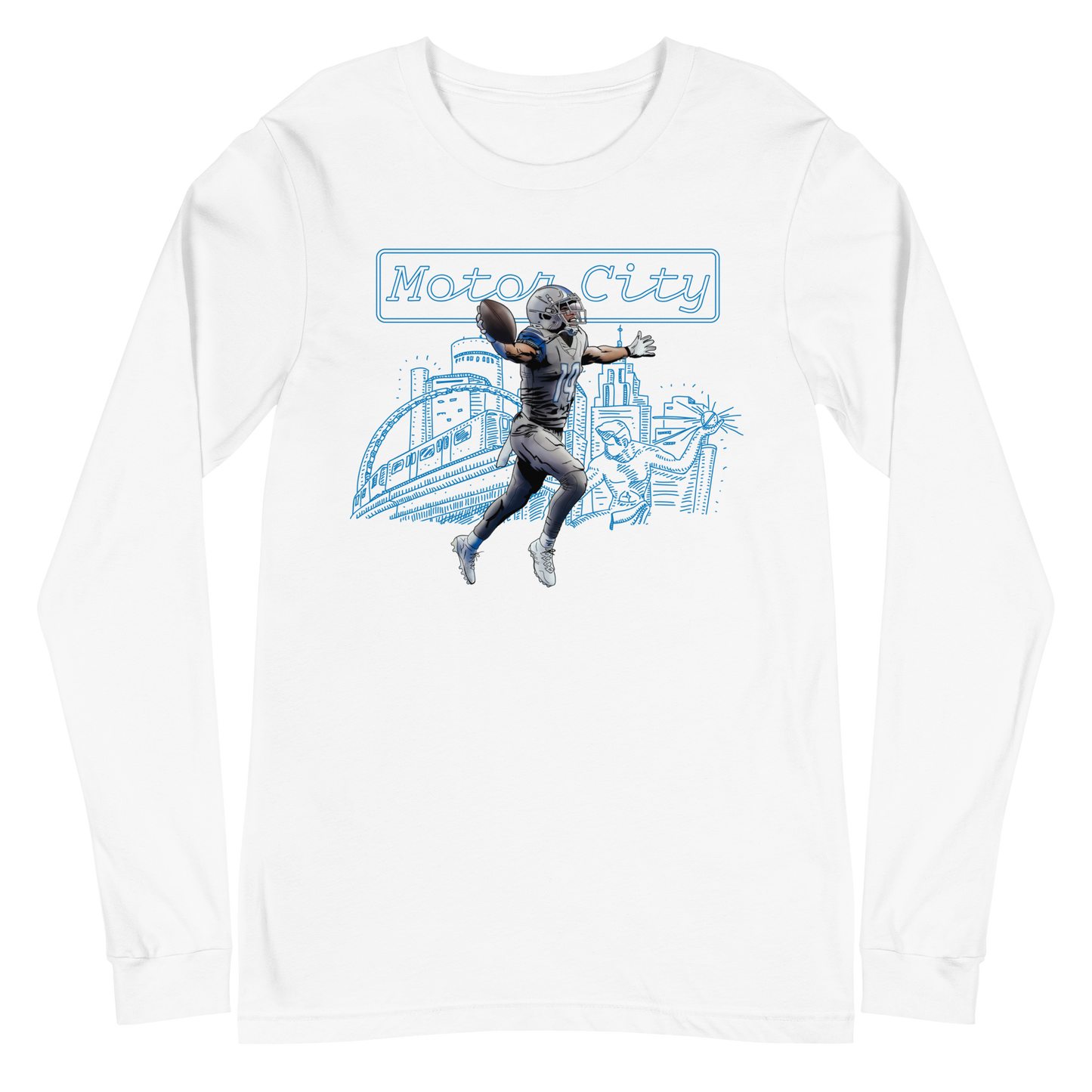 Amon-Ra St. Brown "Motor City" Long Sleeve