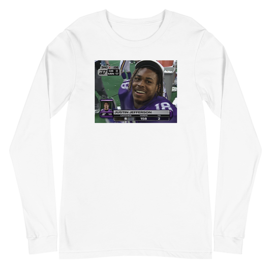 Justin Jefferson "Throwback" Long Sleeve