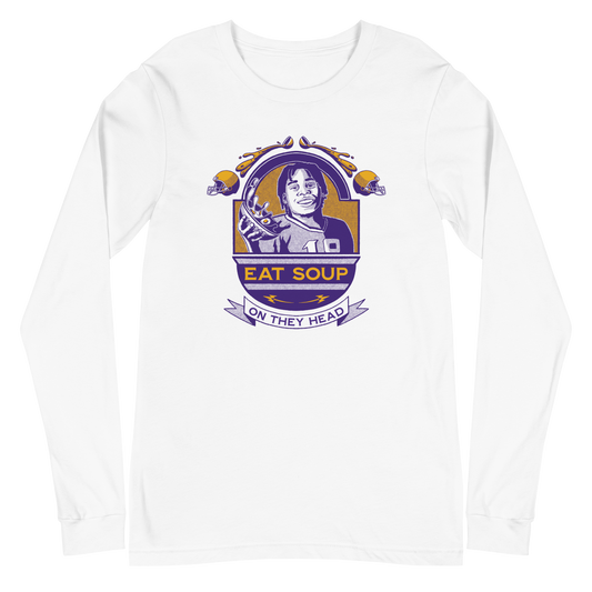 Justin Jefferson "Eat Soup" Long Sleeve Shirt