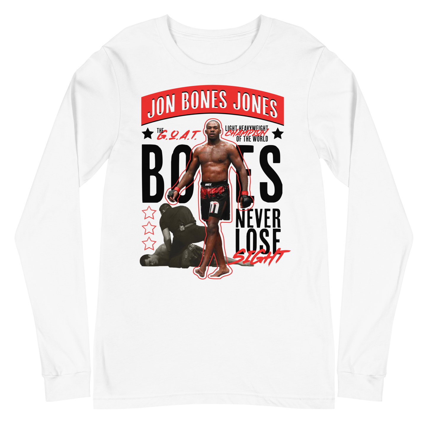 Jon Jones "GOAT" Long Sleeve