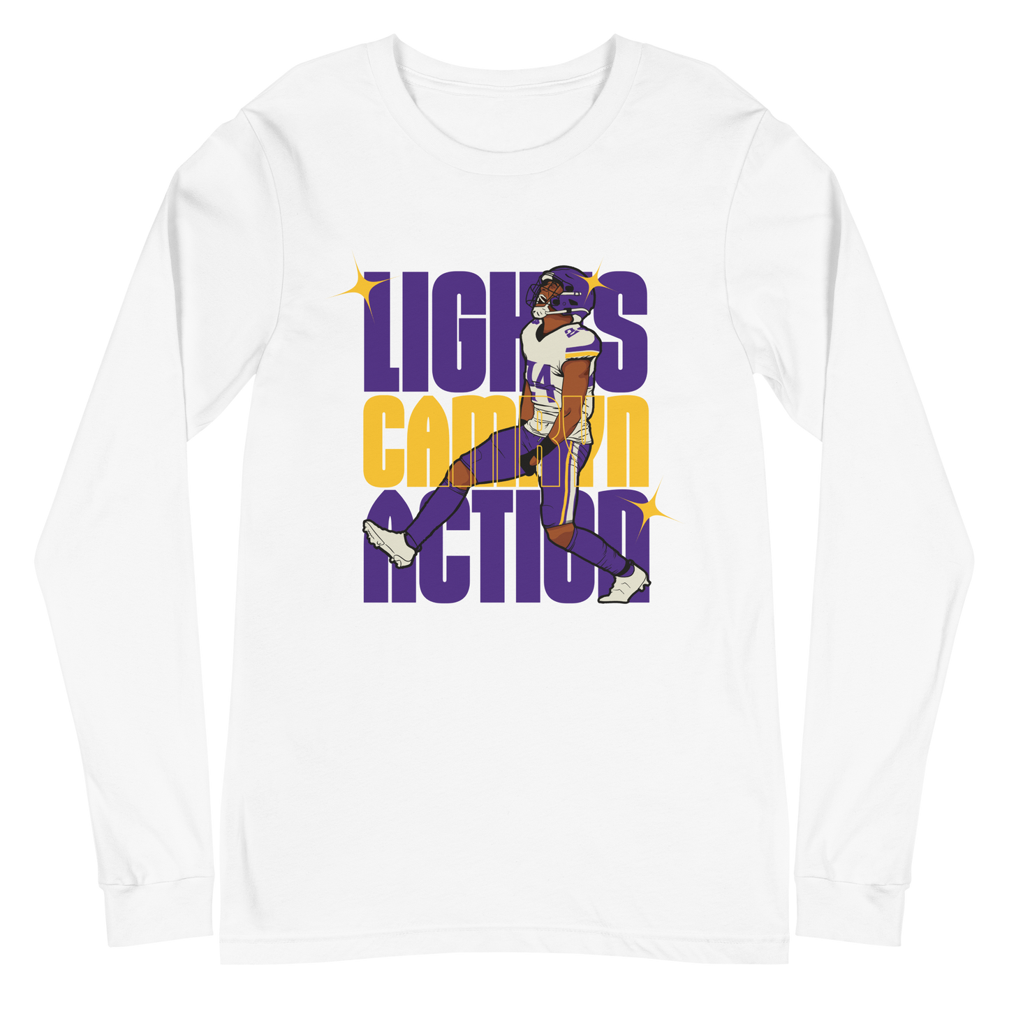Cam Bynum "LIGHTS CAMRYN ACTION" Long Sleeve