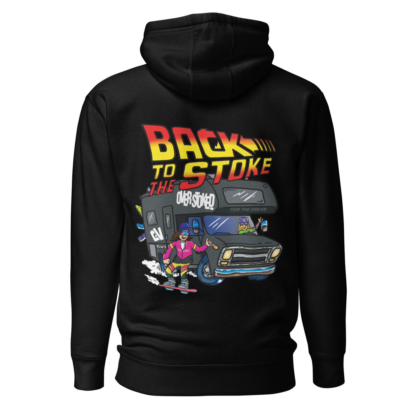 Casey Willax "Back to the Stoke" Illustration Hoodie