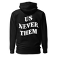 Terry McLaurin "Us Never Them - Wavy" Hoodie Black