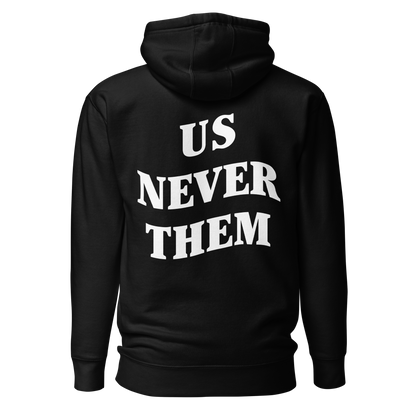 Terry McLaurin "Us Never Them - Wavy" Hoodie Black