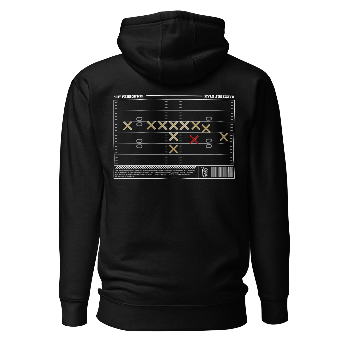 Kyle Juszczyk "21 Personnel" Hoodie
