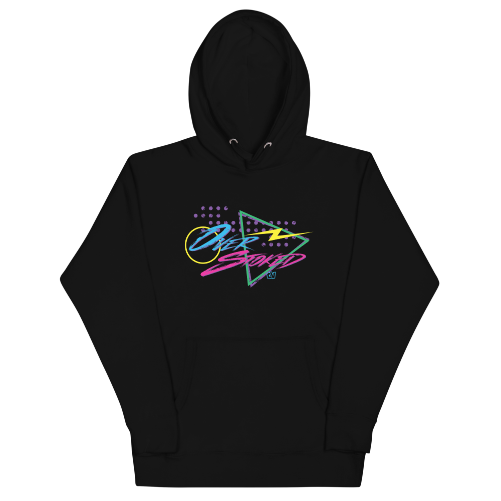Casey Willax "Overstoked / CV 80s" Medium Hoodie
