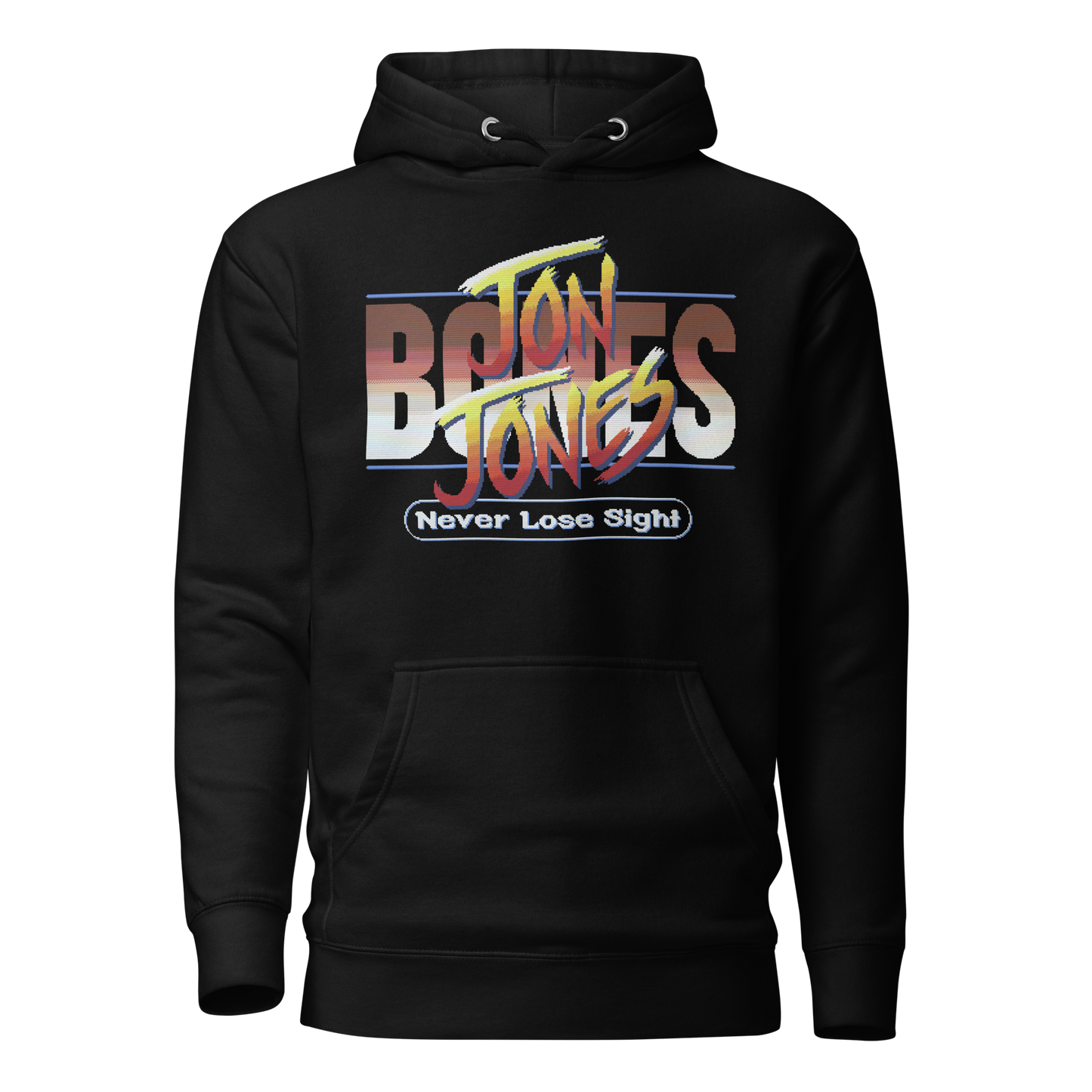 Jon Jones  "Retro Never Lose Sight" Hoodie