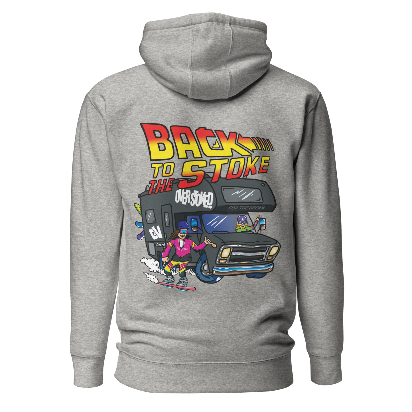 Casey Willax "Back to the Stoke" Illustration Hoodie